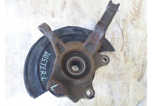 Цапфа,кулак поворотний передній лівий, c ABS Renault Duster 1.5 dci, 8200881914, 8200881824, 8200881941